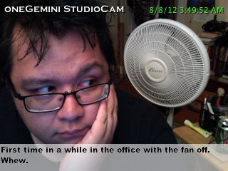 onegemini's webcam